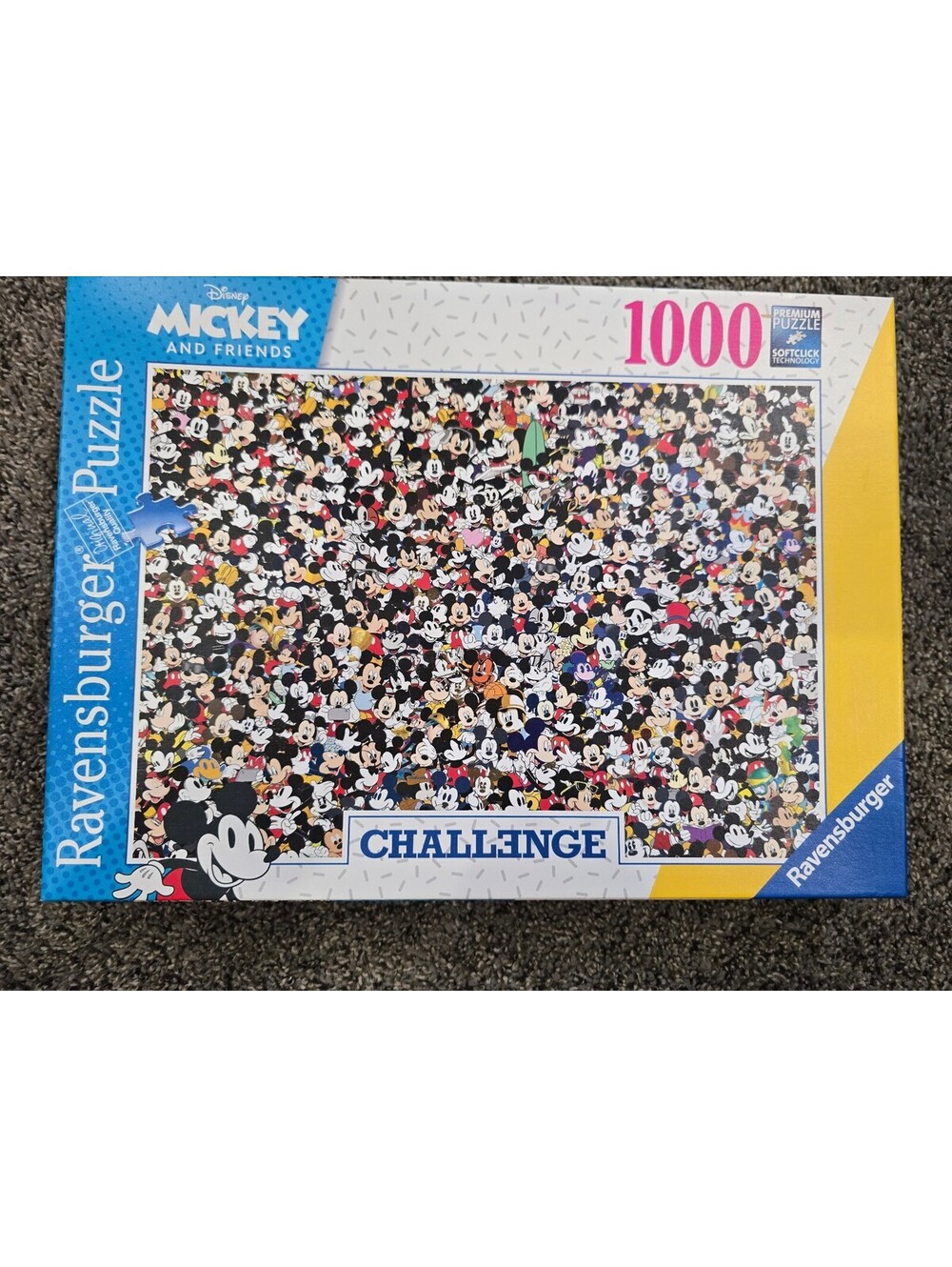 Ravensburger Disney Mickey and Friends Challenge Mickey 1000 Pc Puzzle